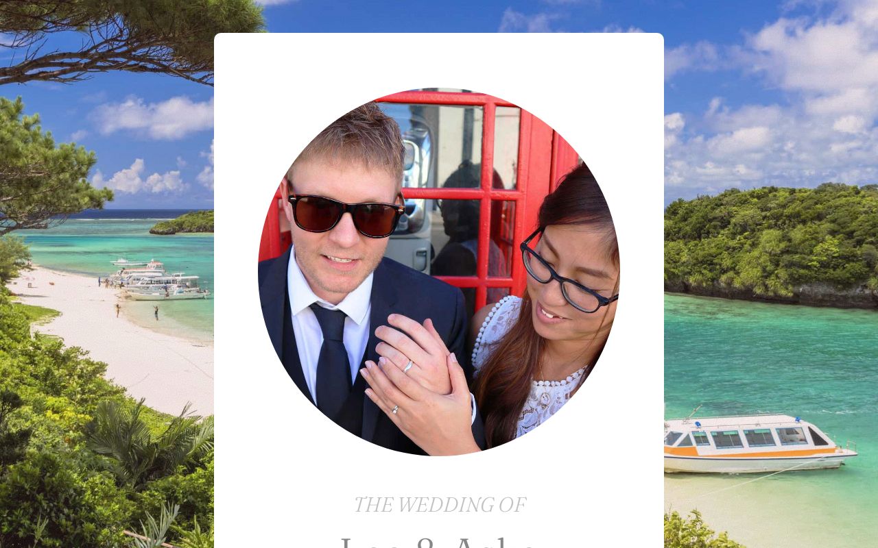 The wedding of Lee and Aska, image size:1280x800